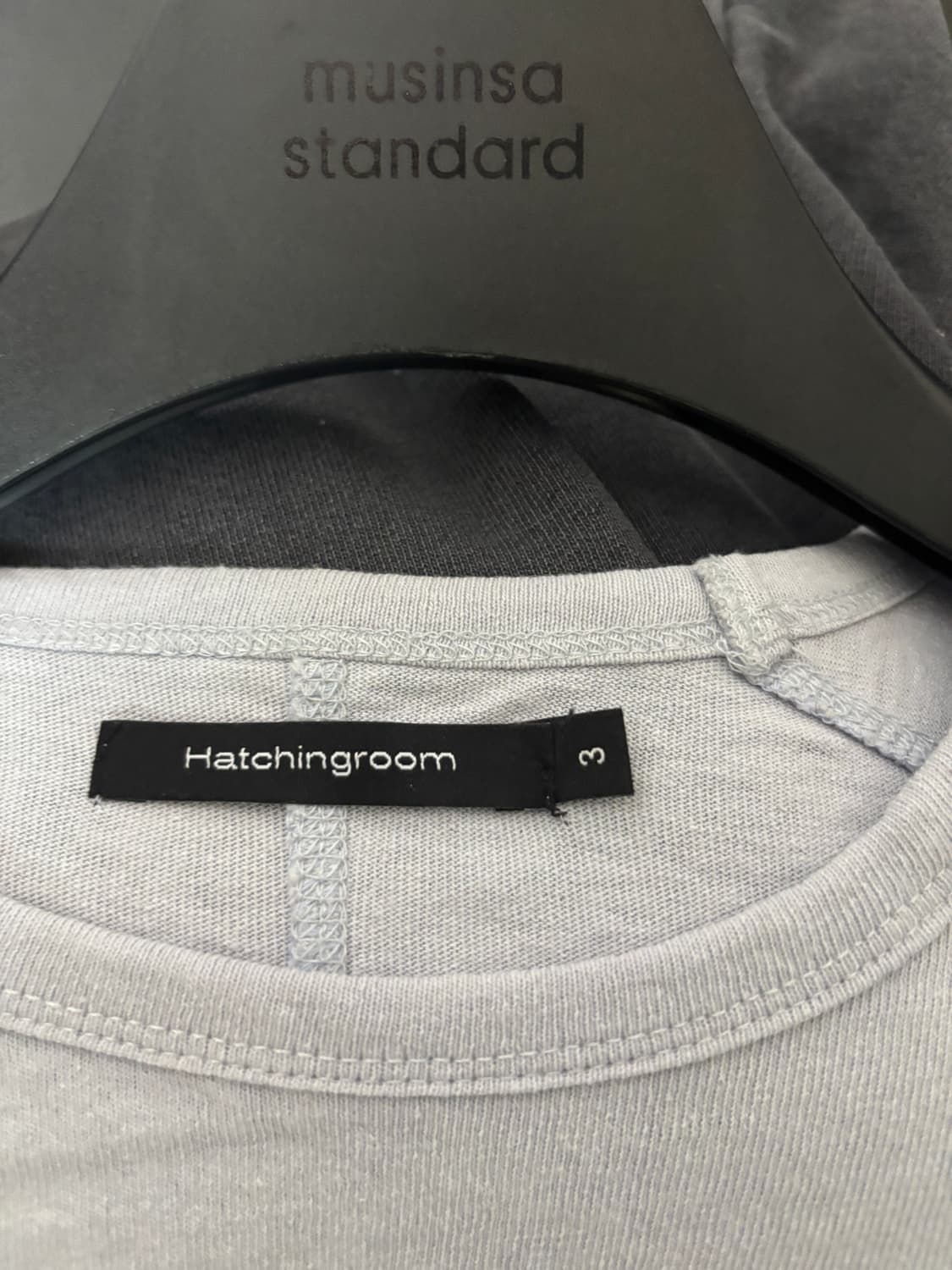 해칭룸 더블 슬리브 티 클라우드 상품이미지3