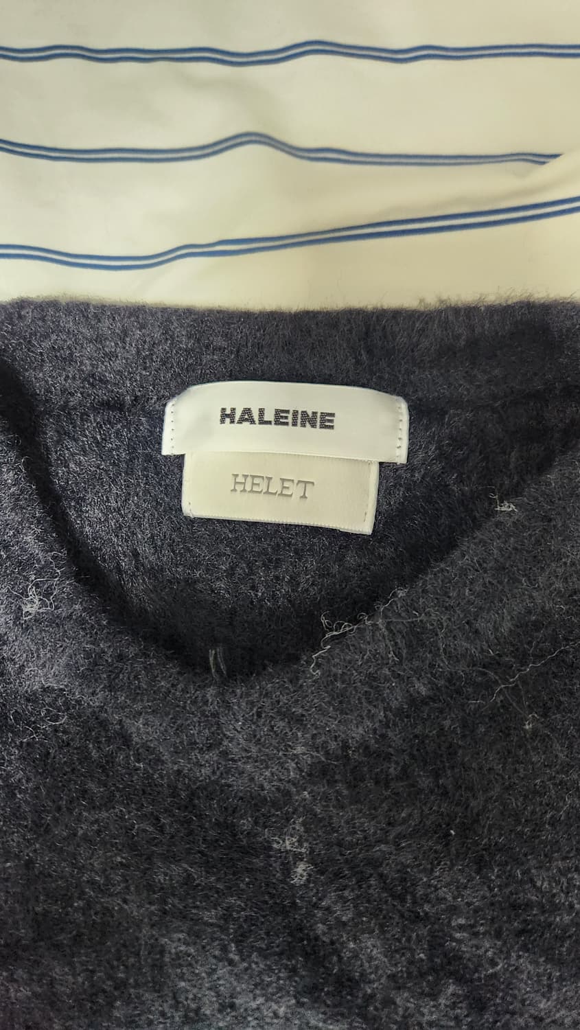 알렌느 헬렛 브이넥 모헤어 니트 상품이미지2