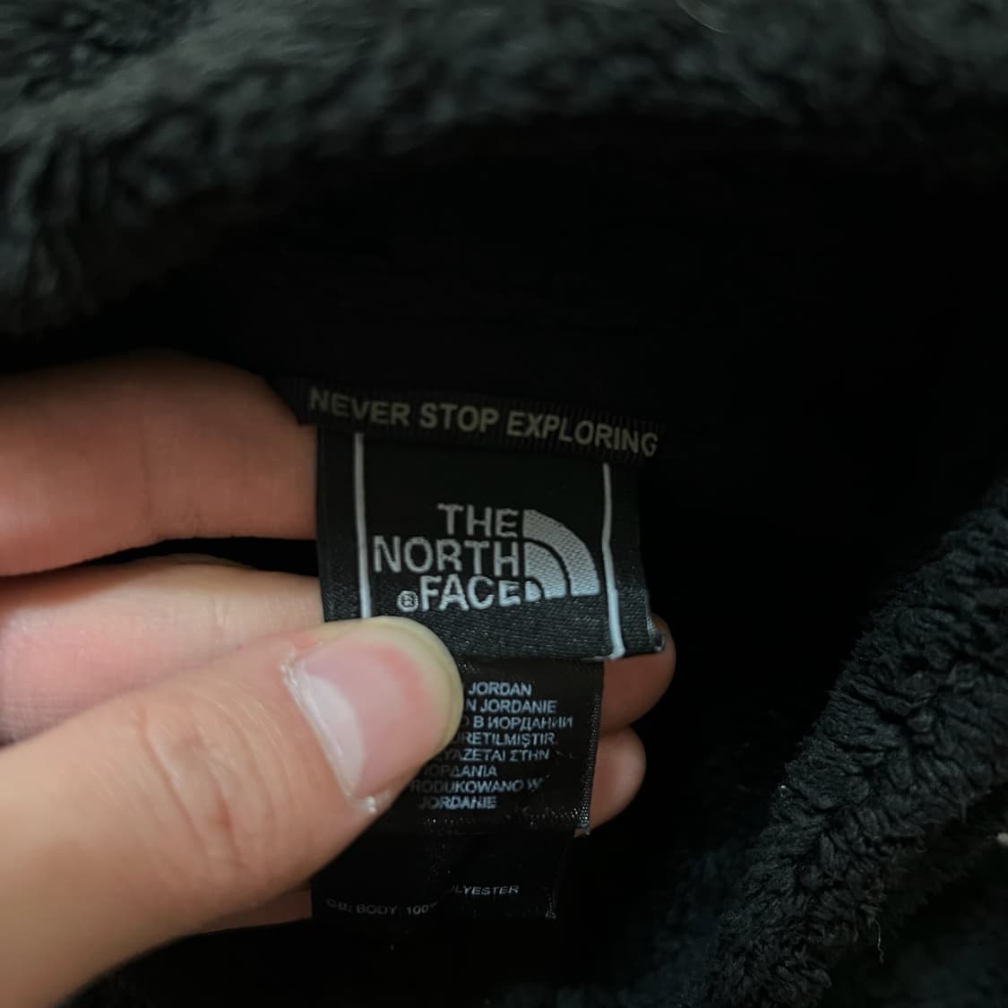노스페이스 여성 양털 뽀글이 후리스 자켓 L 상품이미지5