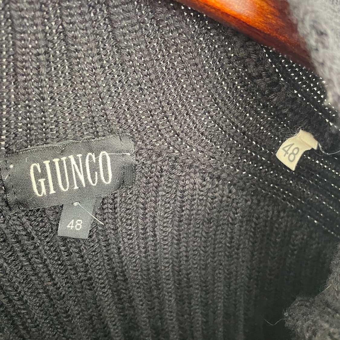 Giunco 지안코 풀집업 니트 상품이미지5