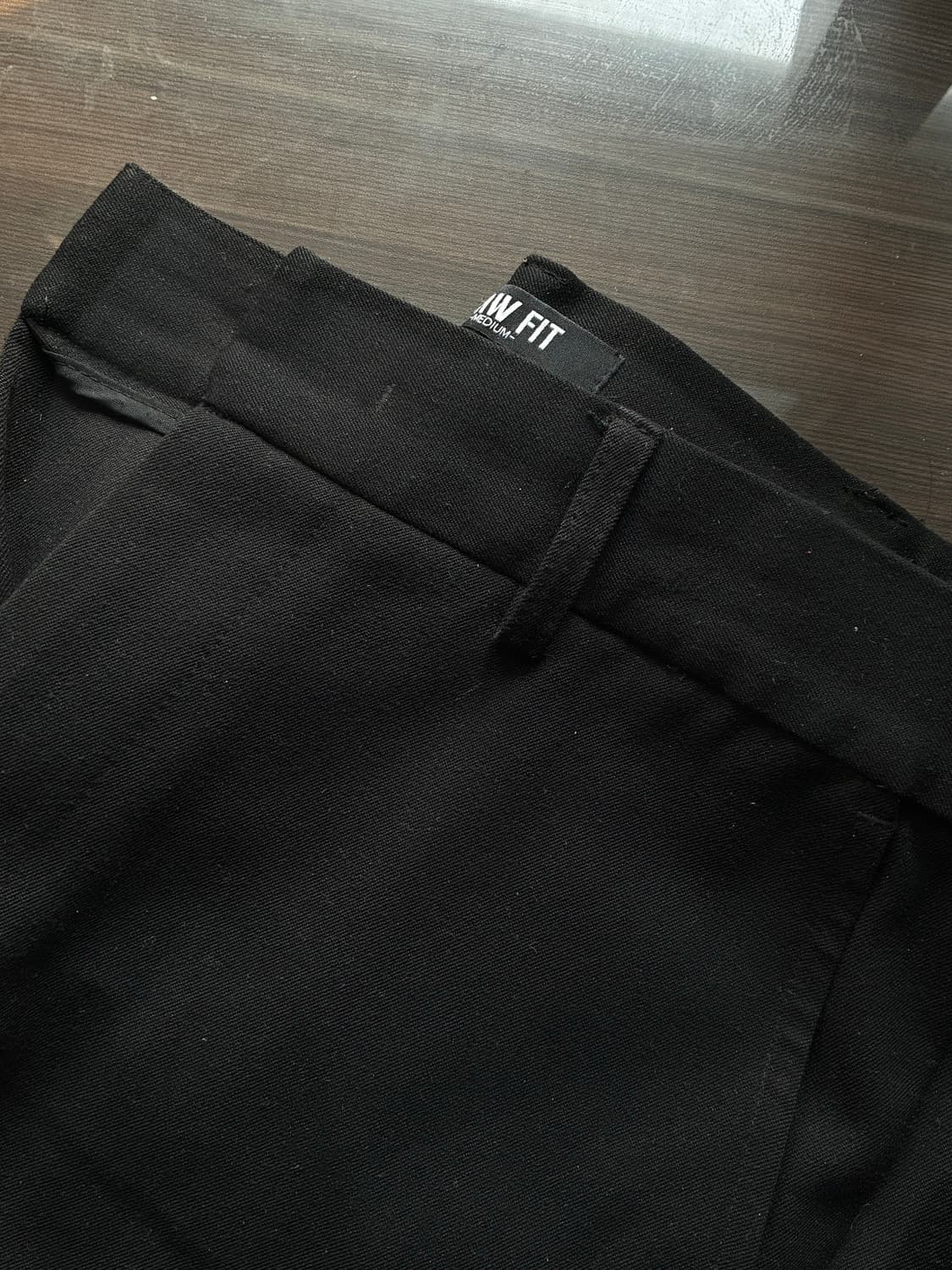 (M) 드로우핏 모더니티 히든 밴딩 슬랙스 [BLACK] 상품이미지7