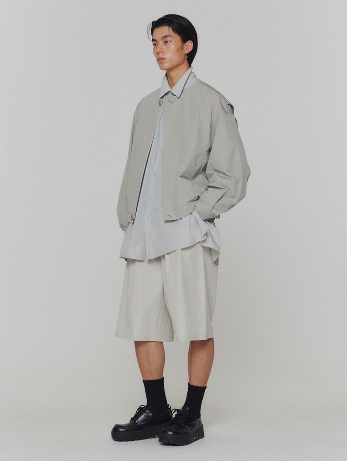 아모멘토 오버사이즈 셔링 셔츠 새상품 상품이미지1