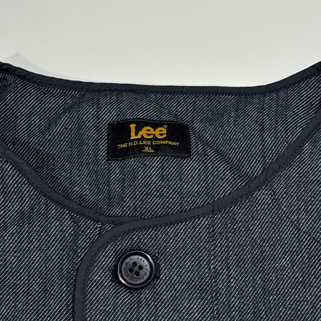 리 노카라 데님 퀼팅 자켓 상품이미지3