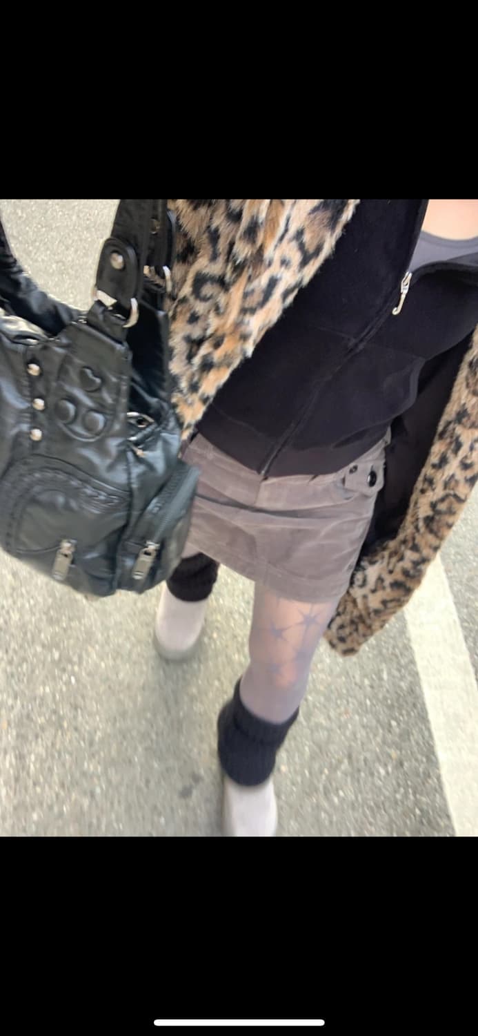 갸루 버버리 블루라벨 코듀로이 로우라이즈 치마 상품이미지1