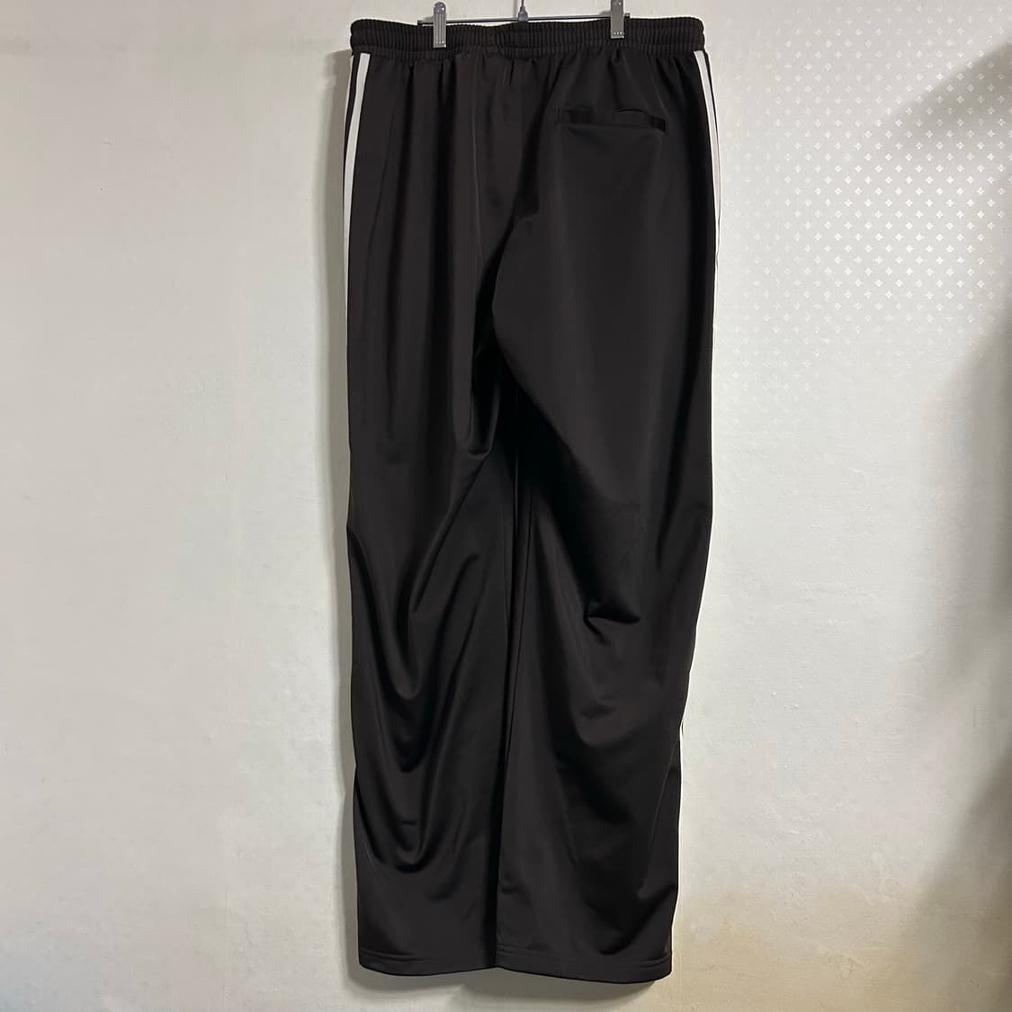 아디다스 대장급 초코 다크 브라운 베이지 삼선 와이드 트레이닝 팬츠 XL 상품이미지6