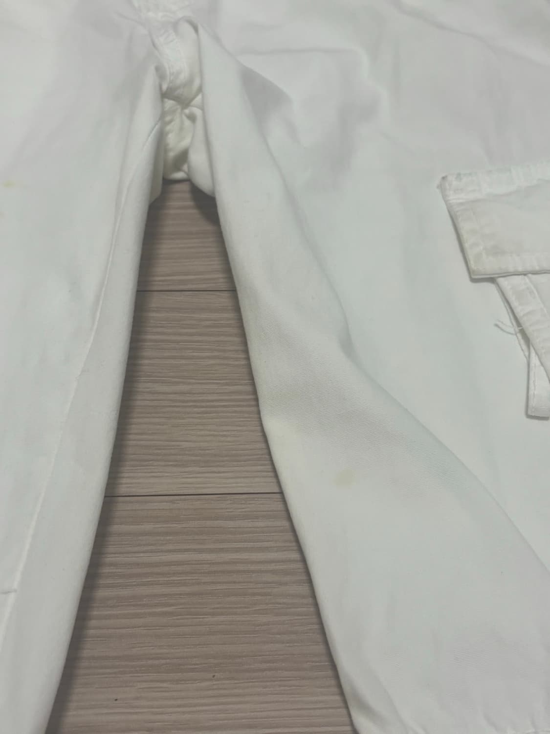 자라 화이트 카고 팬츠 상품이미지6