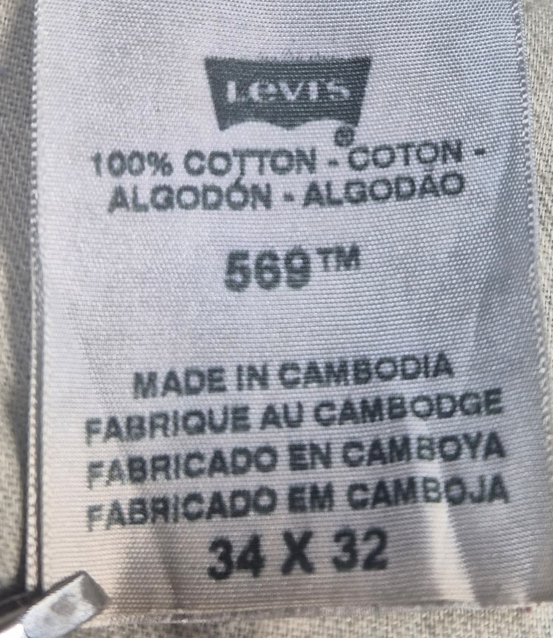 리바이스 569 w34 (p84) 상품이미지7