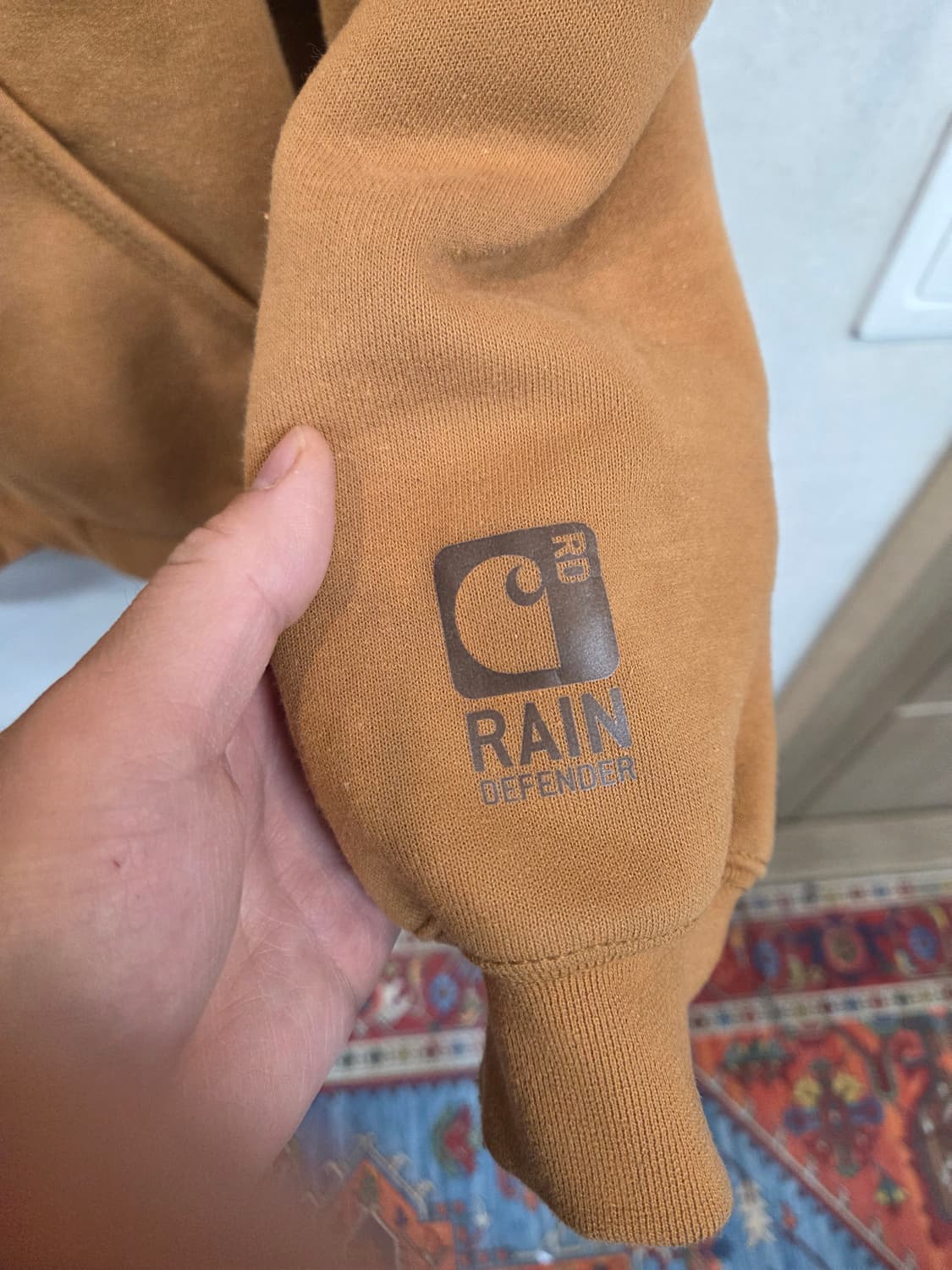 칼하트 써멀 레인디펜더 후드집업 s 레귤러  상품이미지4