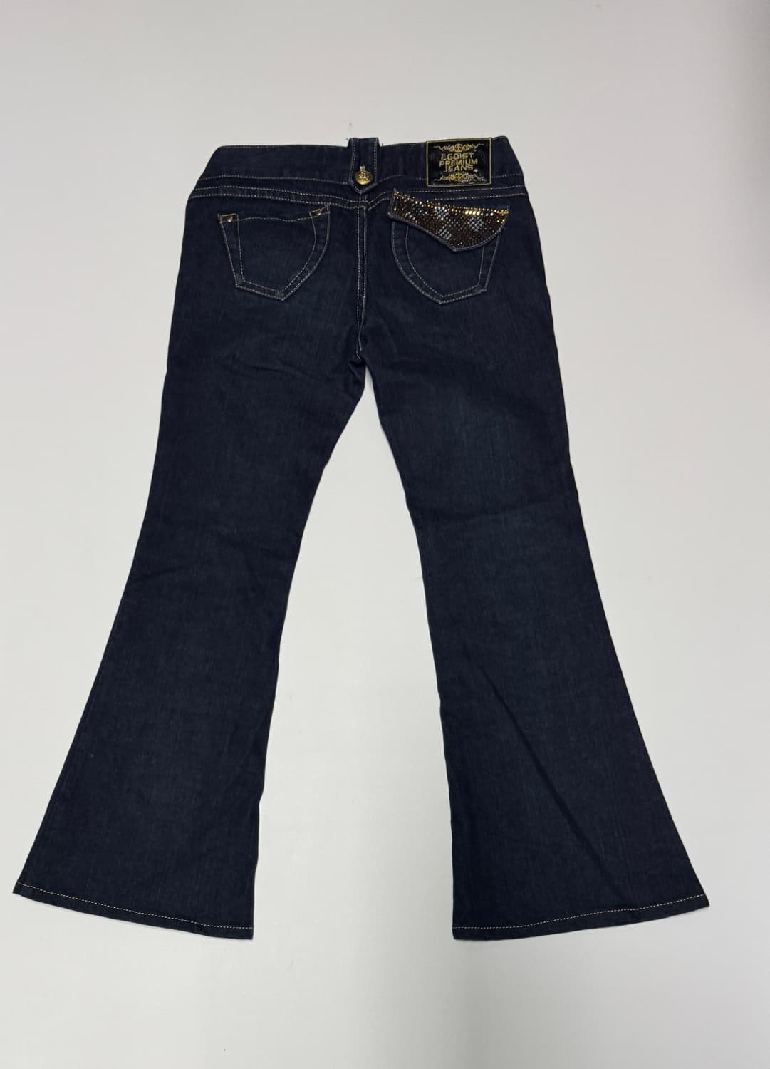 여성 에고이스트 프리미엄 부츠컷 데님팬츠 30.7인치 상품이미지2