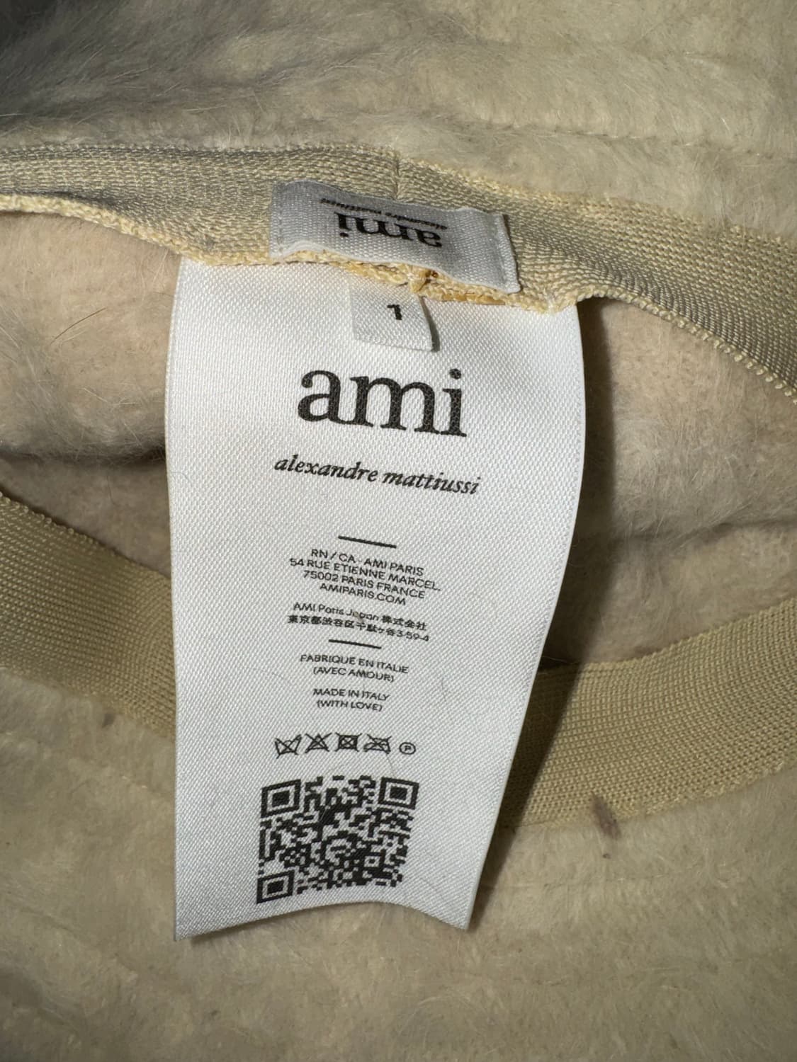 Ami 아미 드 꾀흐 앙고라 버킷햇 상품이미지4