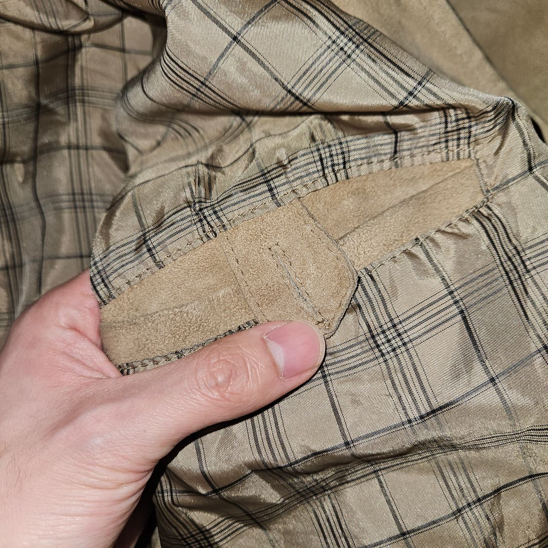 90s 조르지오 아르마니 레더 봄버 자켓 상품이미지7