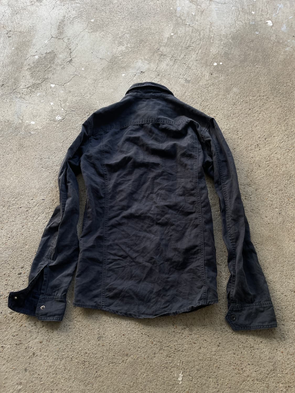 black denim shirts jacket 상품이미지6