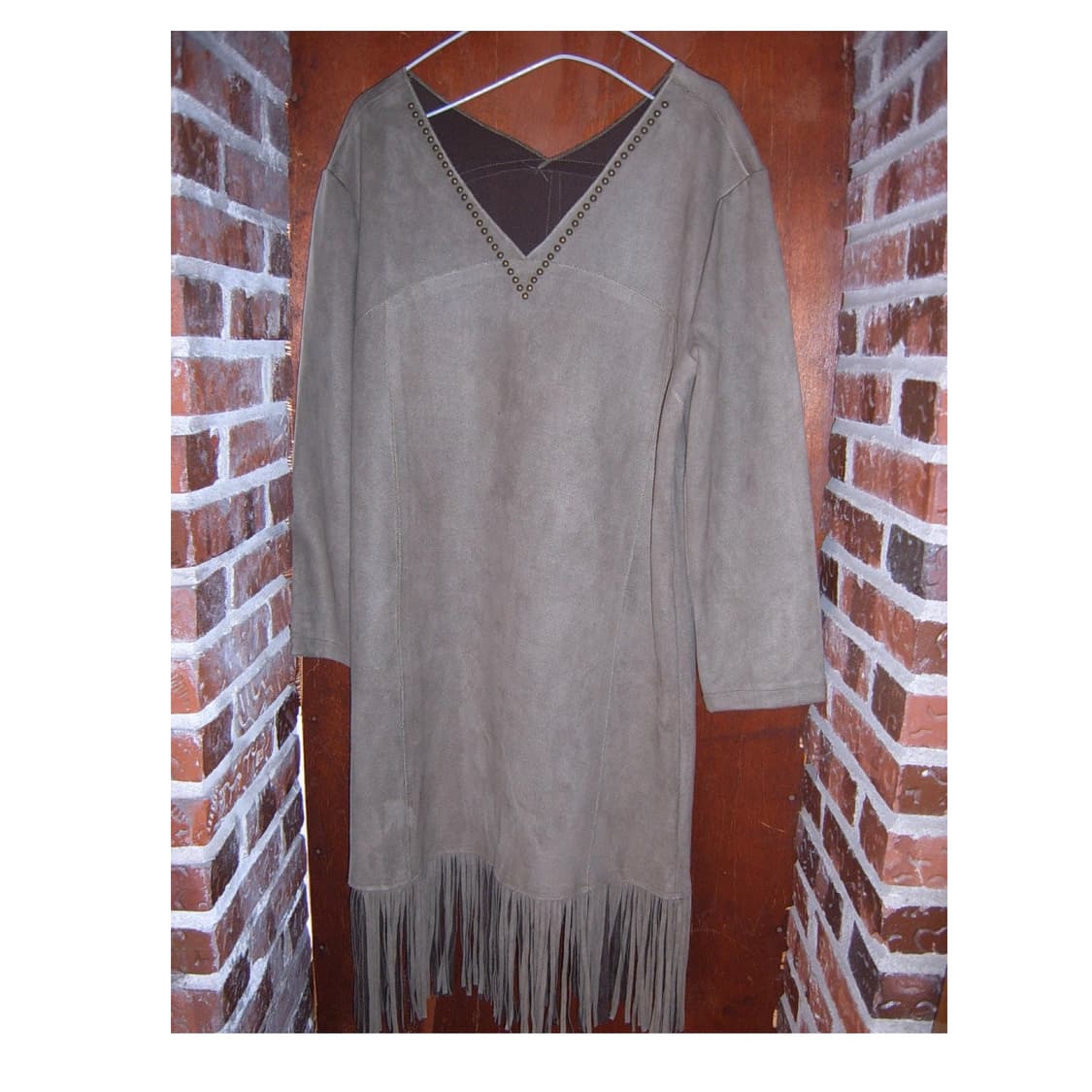 Tassel Suede dress 상품이미지2