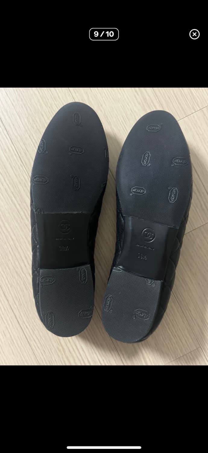 샤넬 퀼팅 발레리나 플렛 38.5 상품이미지7