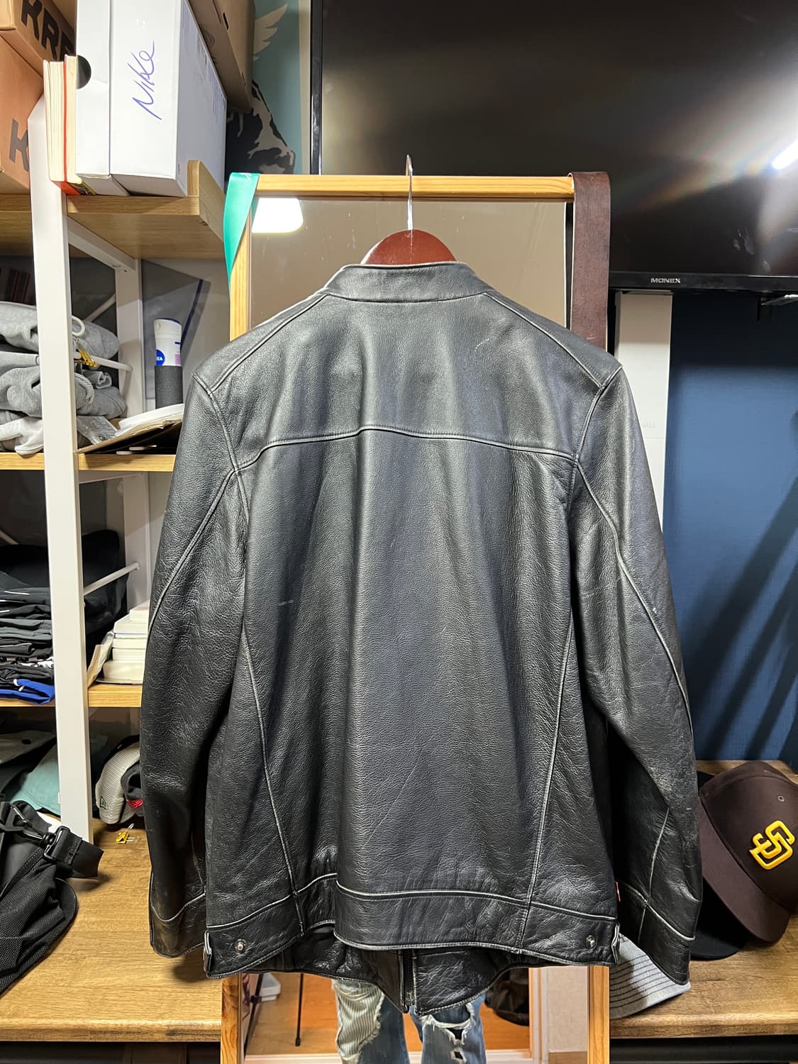 리바이스 LEVIS 레드탭 가죽자켓 L / 100 상품이미지3