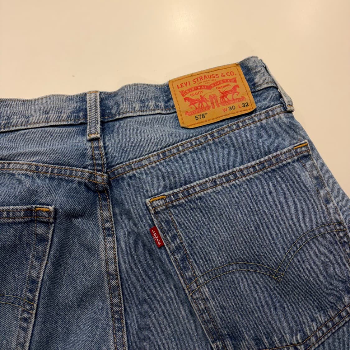 [30x32] 리바이스 578 데님 청바지 팬츠 D589 상품이미지3