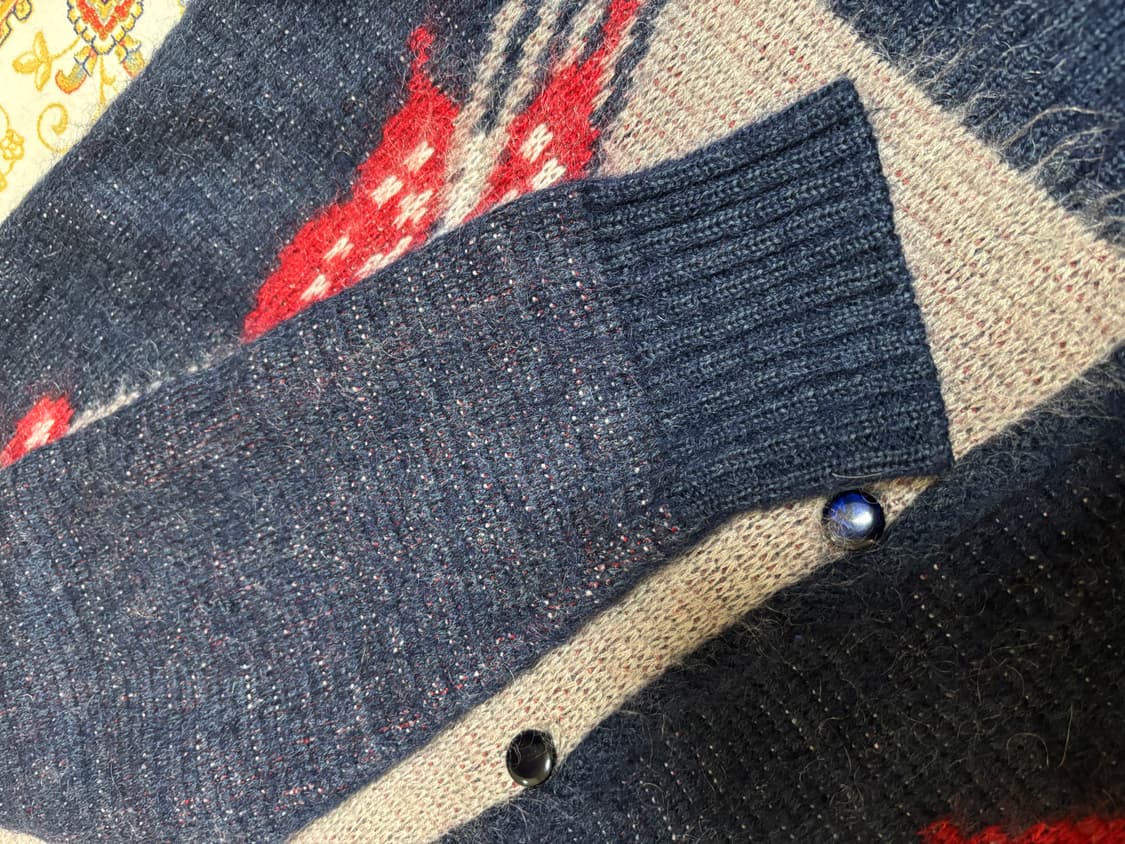 니들스 X 프릭스 스토어 모헤어 빠삐용 가디건 상품이미지4