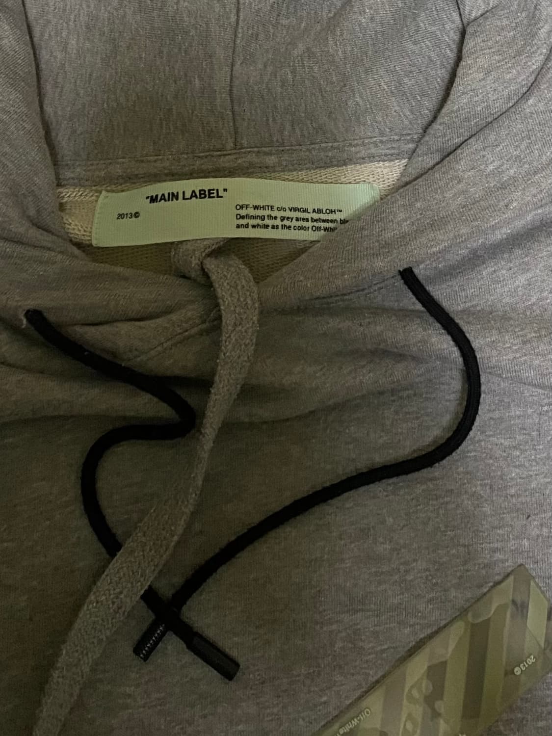 오프화이트 애로우 후드티셔츠 사이즈 XL 상품이미지4