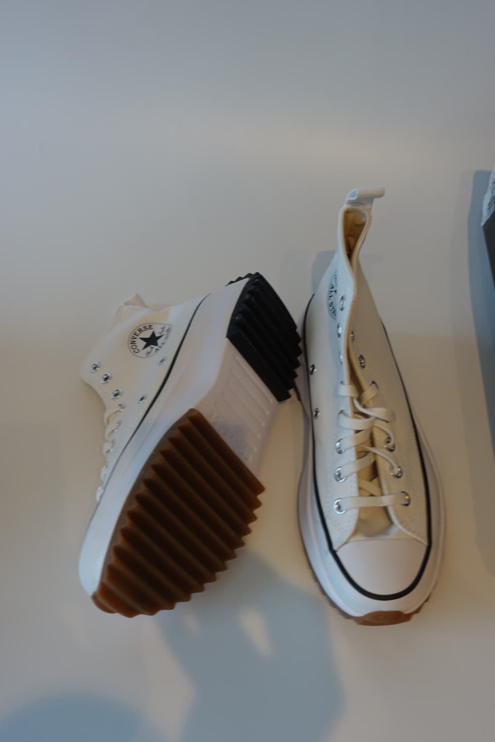 컨버스 런스타 하이크 Hi “White Black Gum”  상품이미지6