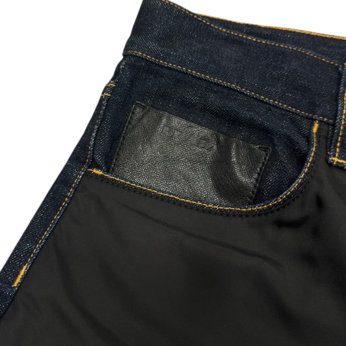 프라다 09AW 나일론 패널 데님 팬츠 상품이미지5