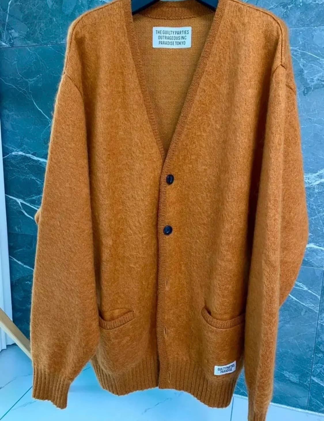 와코마리아 모헤어 가디건 상품이미지1