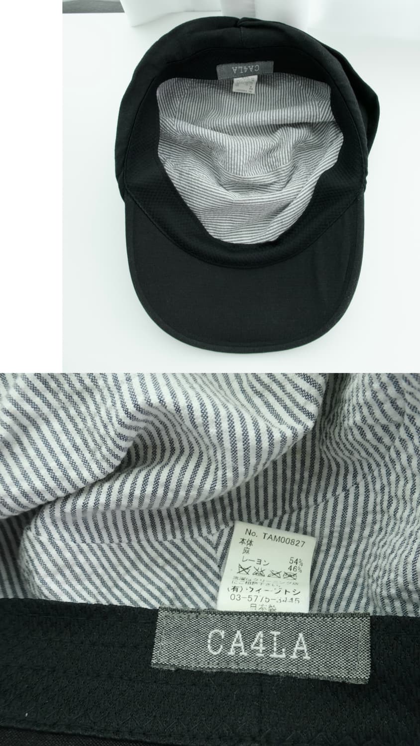 CA4LA 카시라 스터드 드레이프캡 상품이미지4