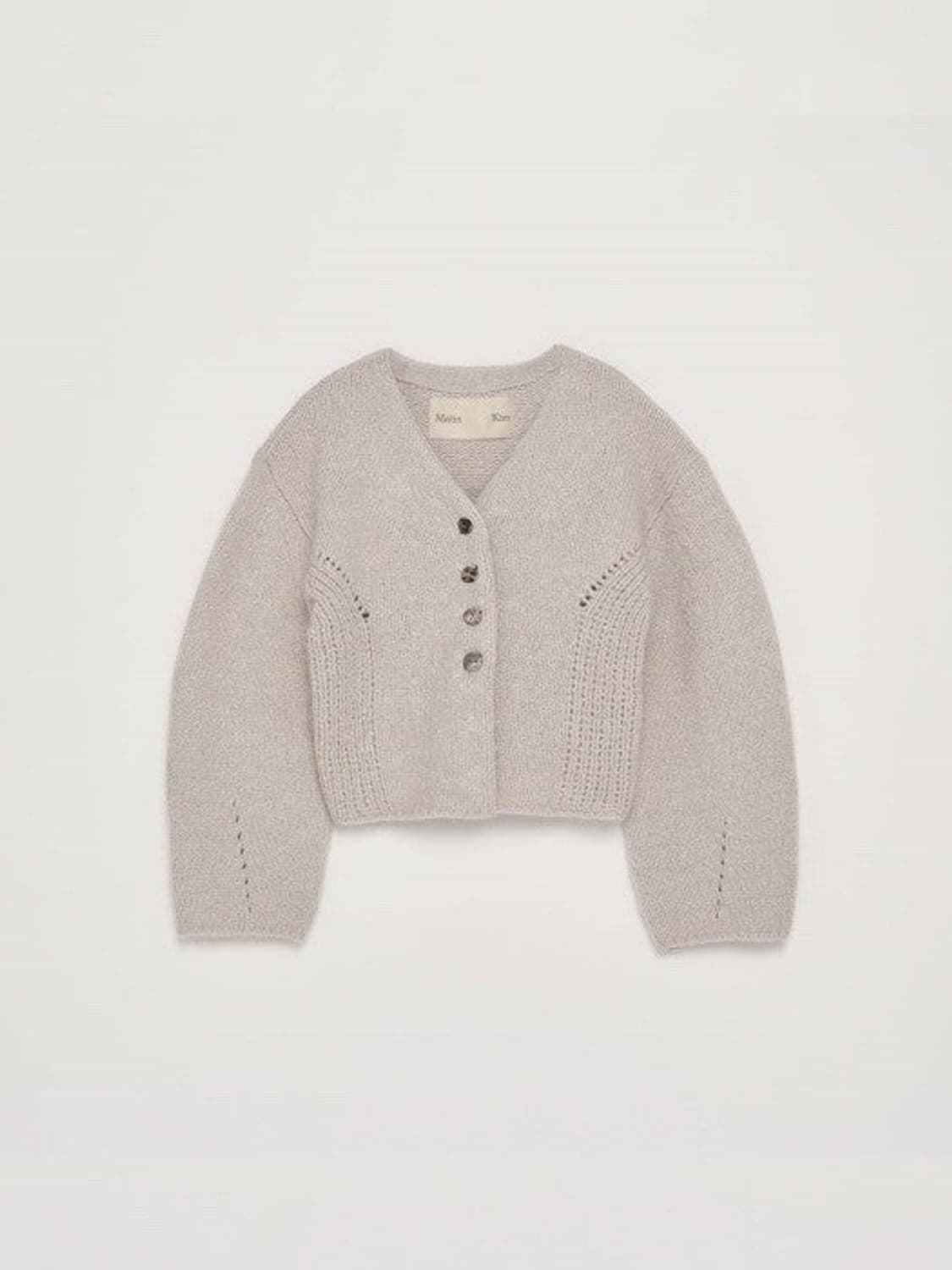 마뗑킴 볼륨 니트 가디건 상품이미지1