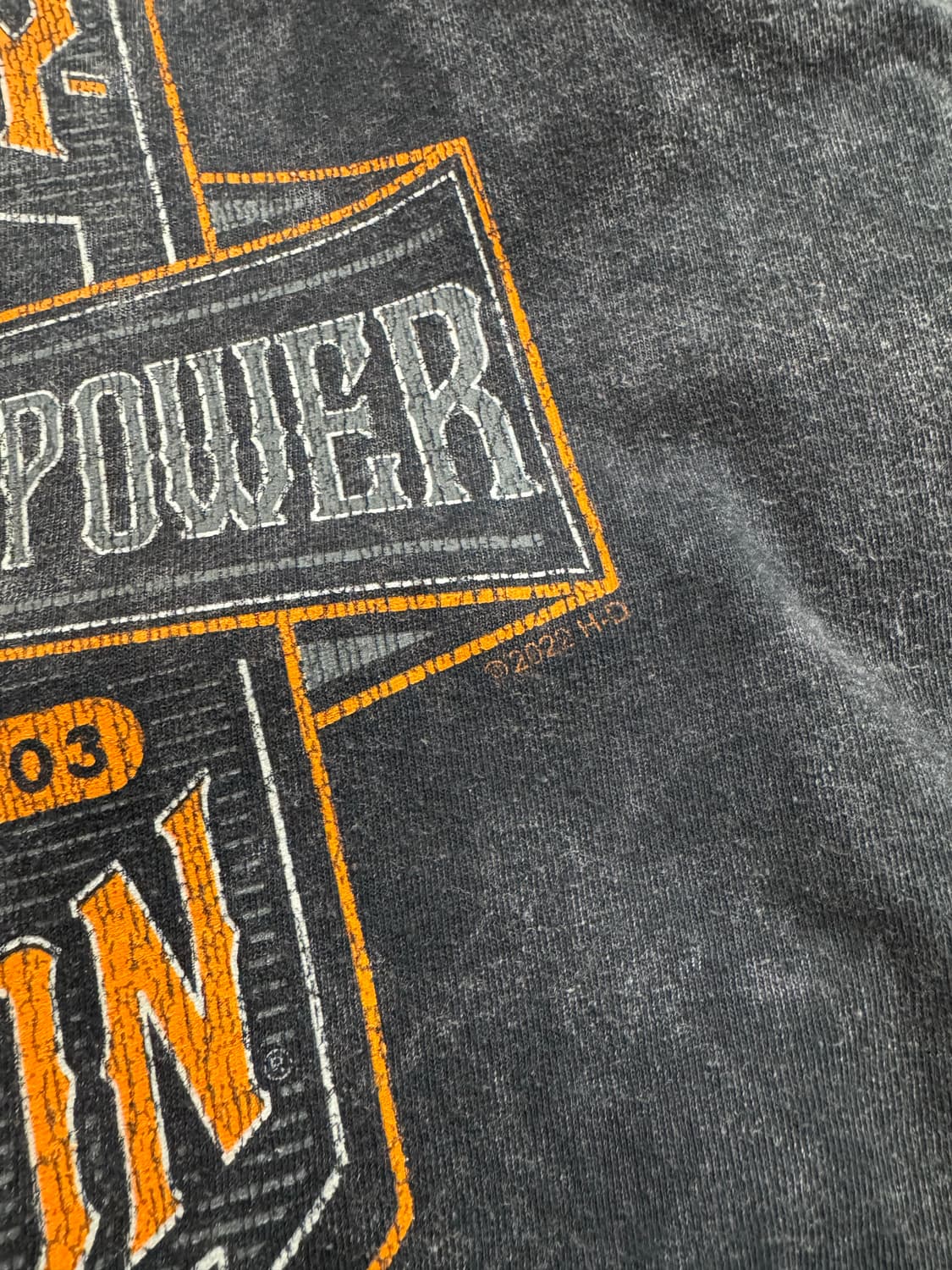 할리데이비슨 워싱 롱슬리브 상품이미지4