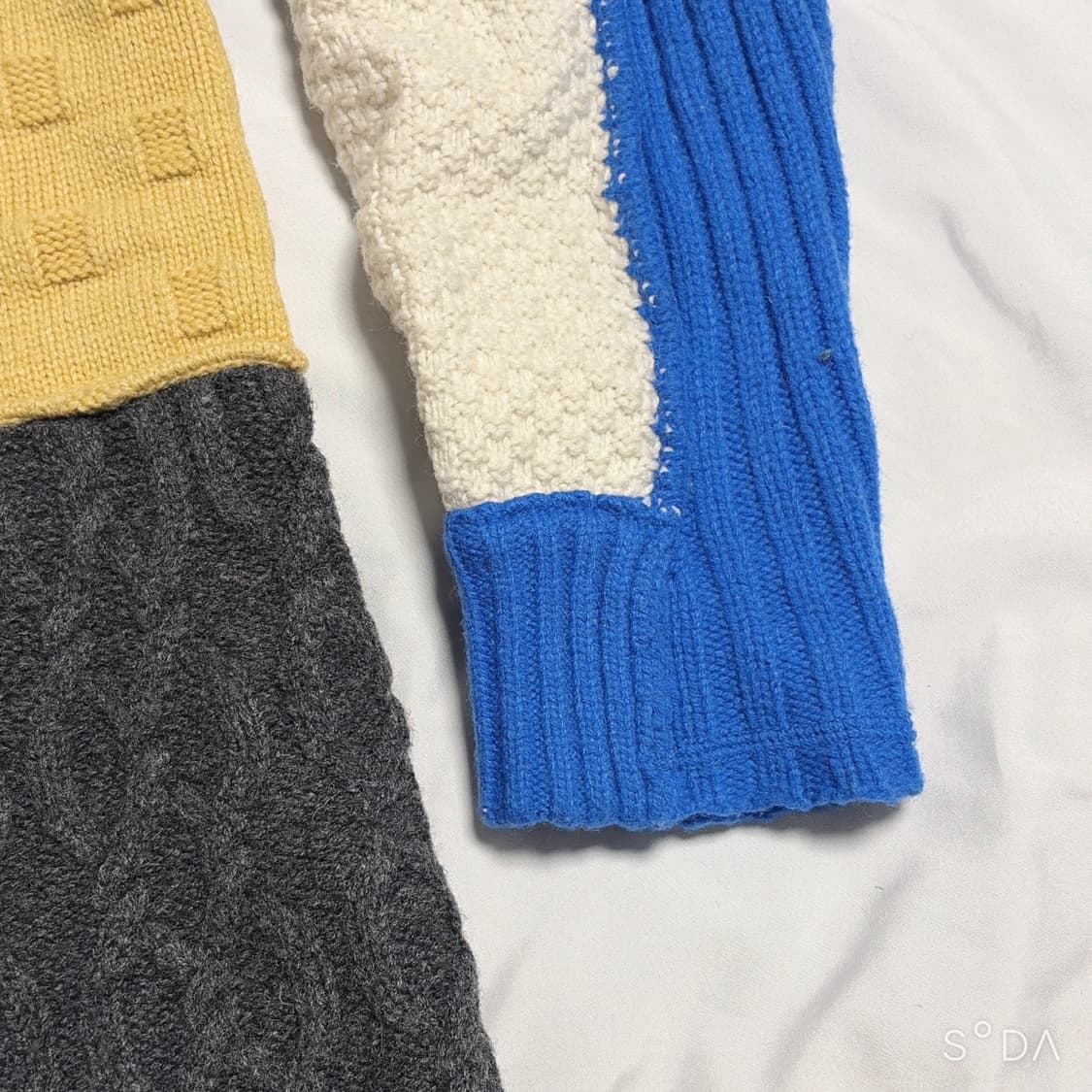 자라 아더에러 패치워크 니트 가디건 상품이미지8