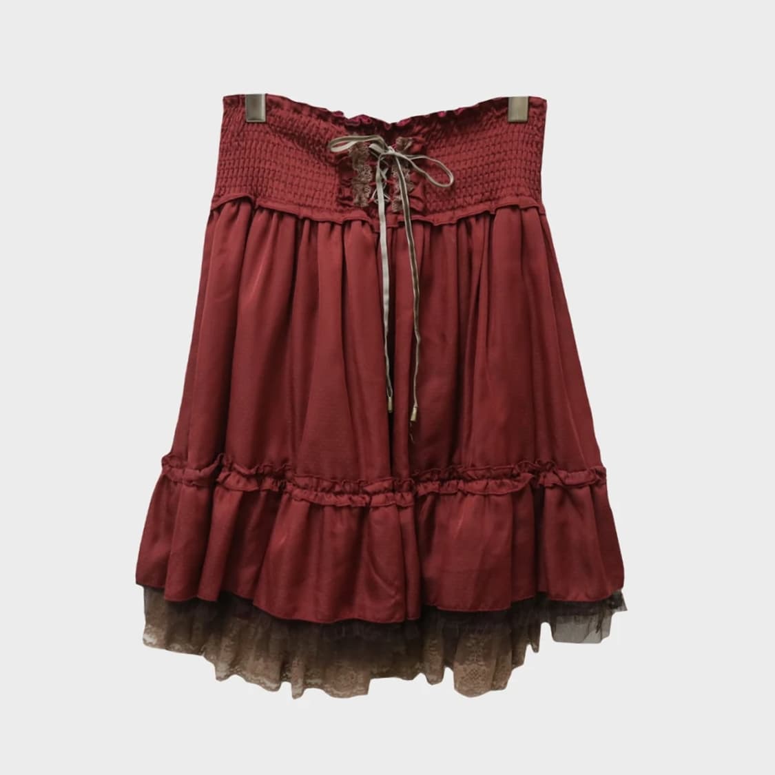 액시즈팜 발레코어 히메갸루 밴딩 스커트 63274 상품이미지1