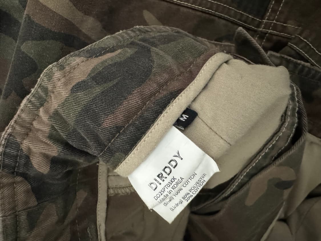 DIRDDY 밀리터리 카고 팬츠 M 상품이미지5