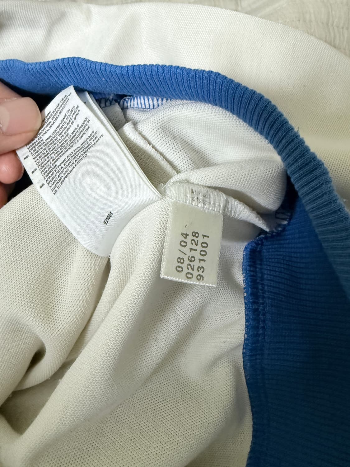 아디다스 그리스 져지 트랙탑 L 상품이미지6