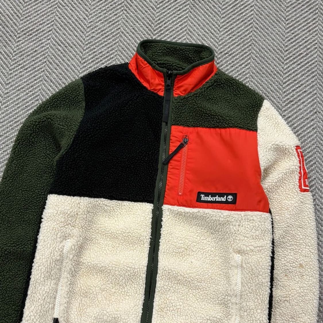 팀버랜드 배색 플리스 자켓 v2489 상품이미지3