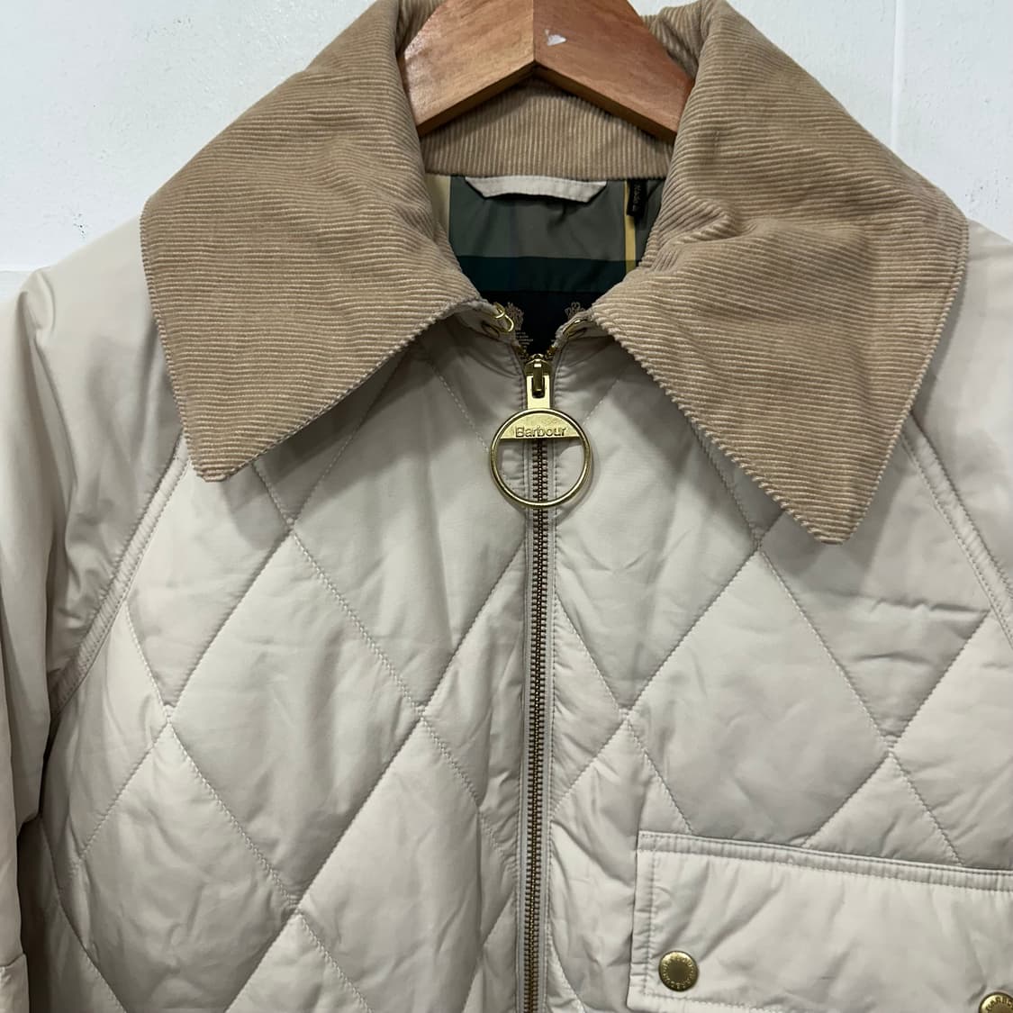 바버 퀄팅 자켓 상품이미지2