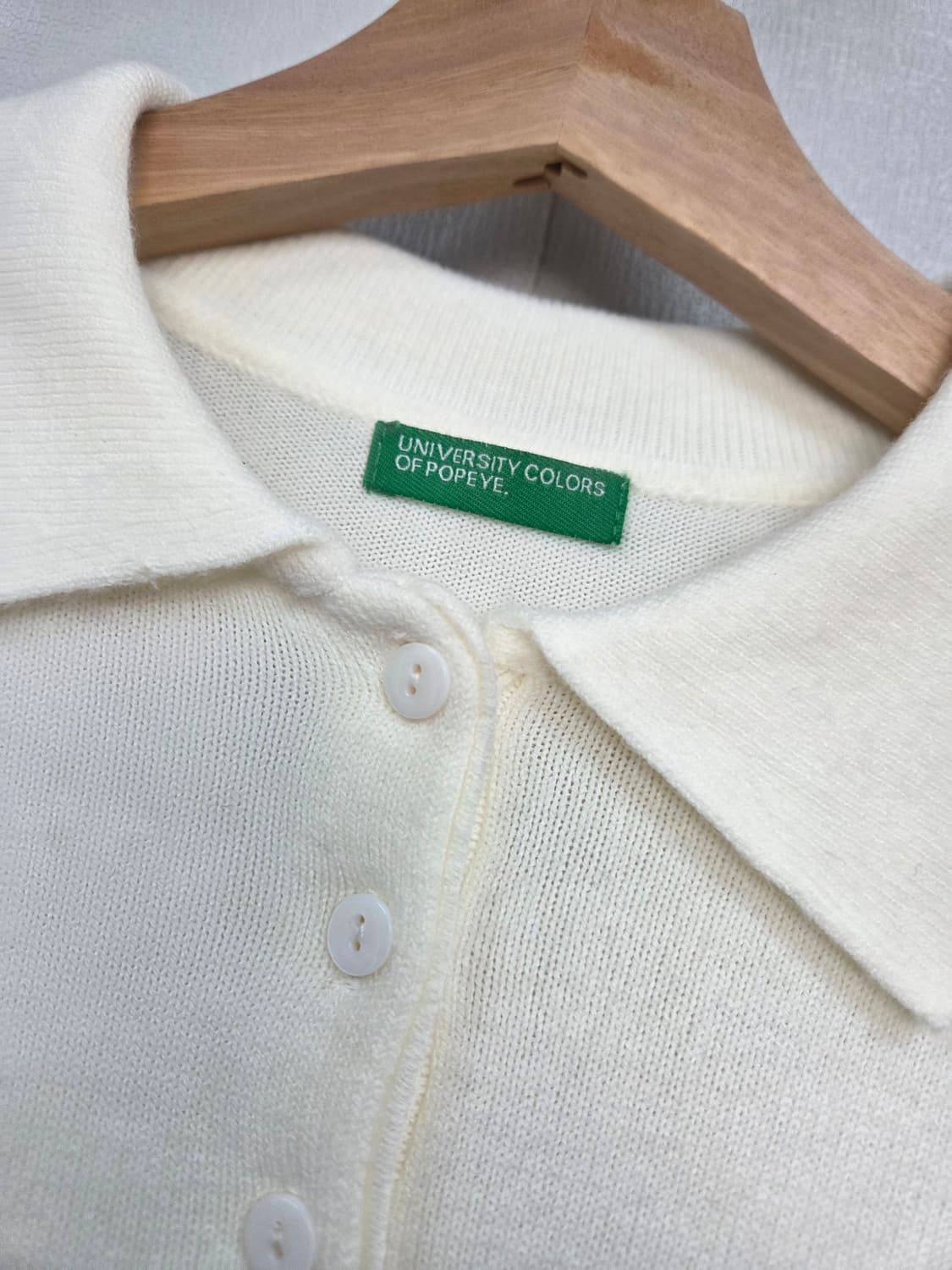 베네통 캐시미어100%여성긴팔카라티 상품이미지5