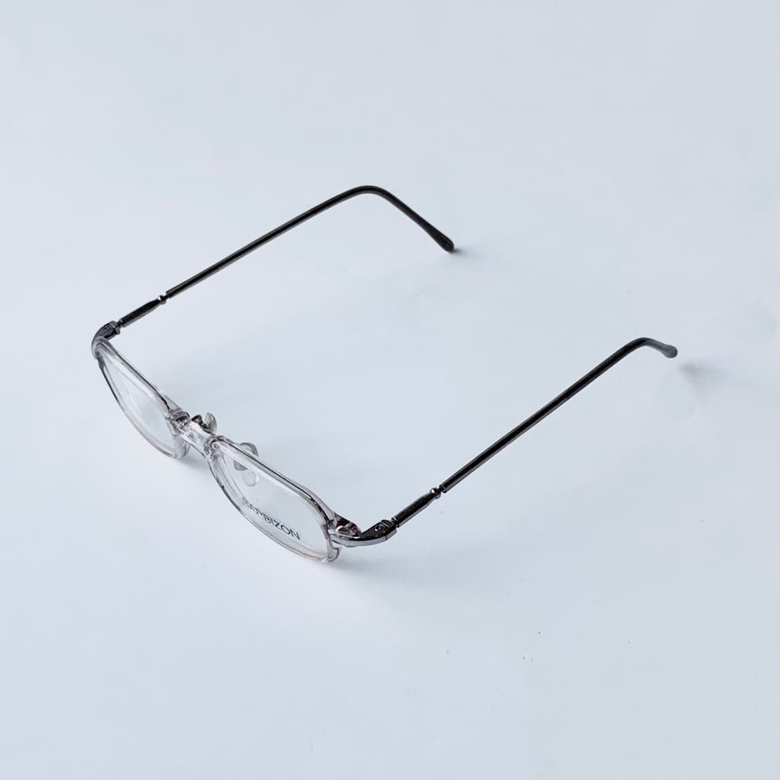 786 빈티지안경 데드스탁 픽키 초소형 스프링 클리어 스퀘어 상품이미지3