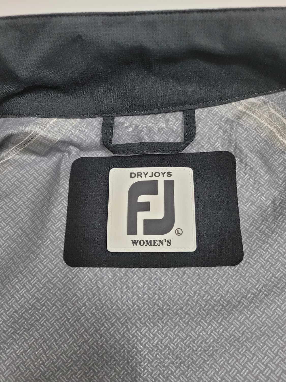 FOOTJOY 드라이조이 하이드로라이트 레인 자켓 / 여 L 그레이 블랙 상품이미지7