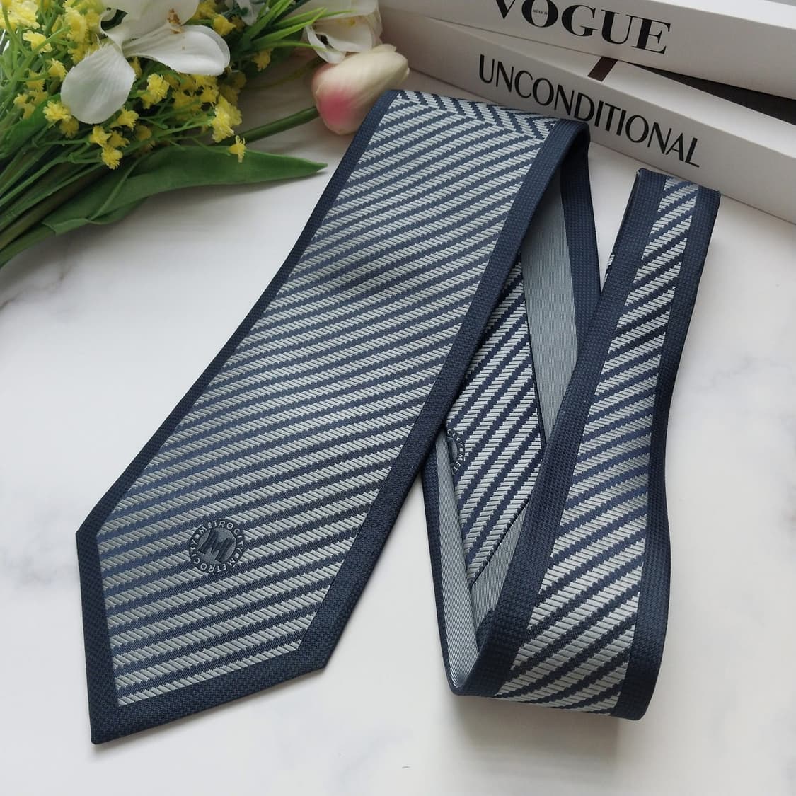 메트로시티 실크 스트라이프 넥타이 9.5cm A+등급 K931
 상품이미지6