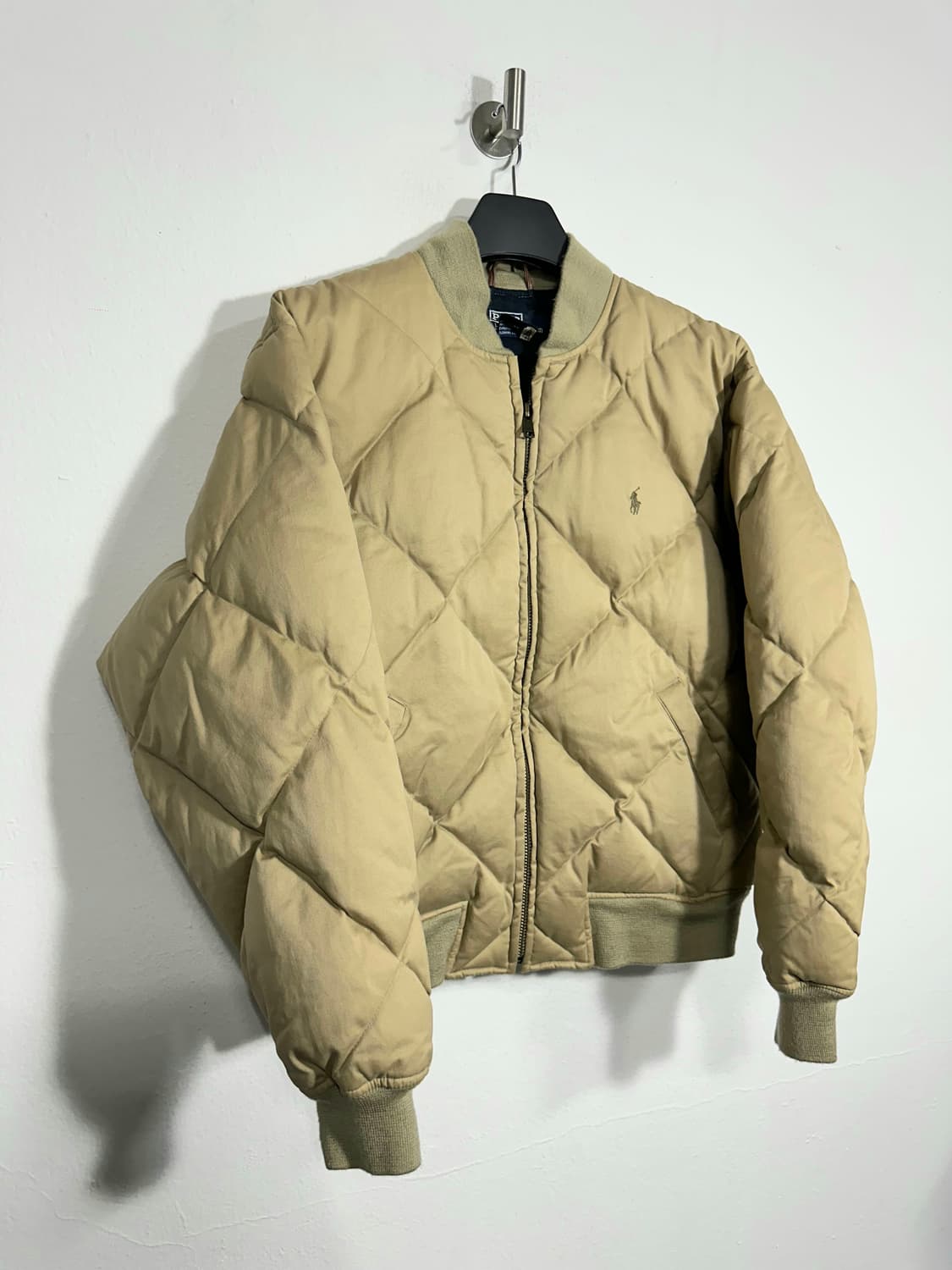 폴로랄프로렌 베이지 푸퍼 퀼팅 패딩 M 상품이미지2