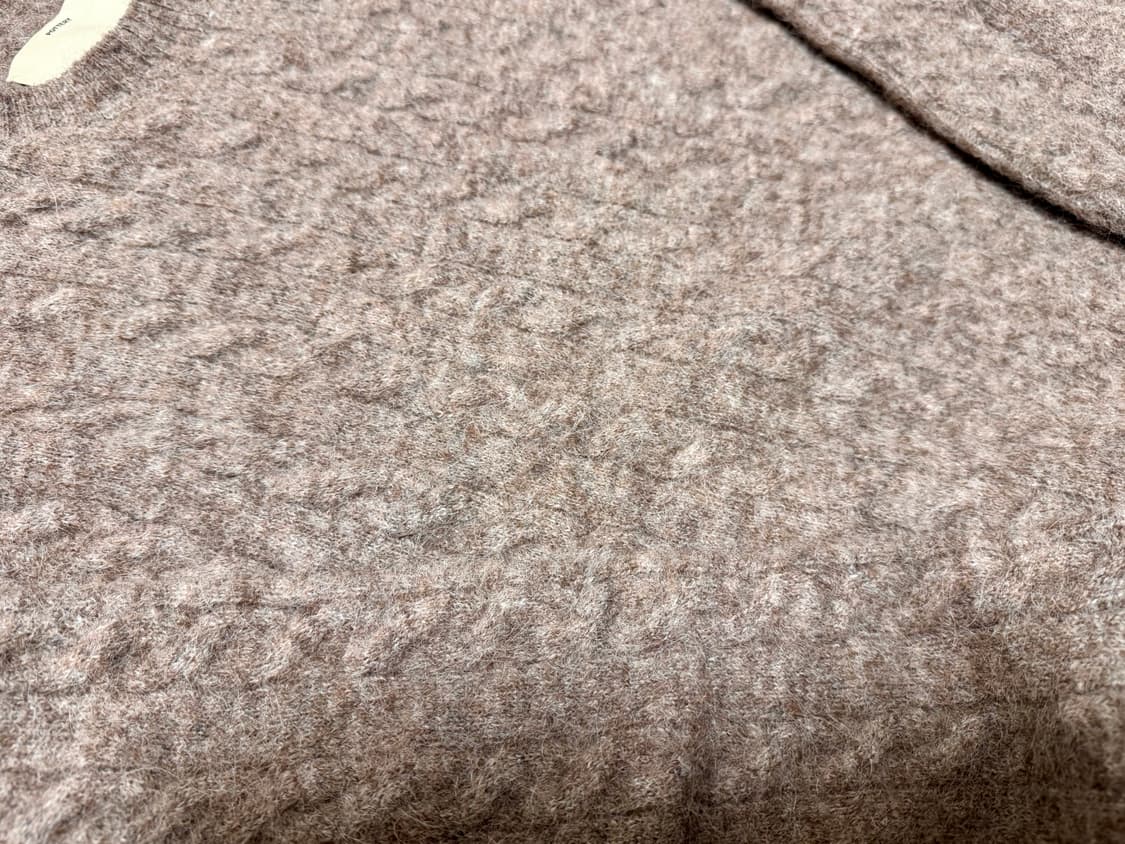 포터리 알파카 케이블 니트 2사이즈 상품이미지2