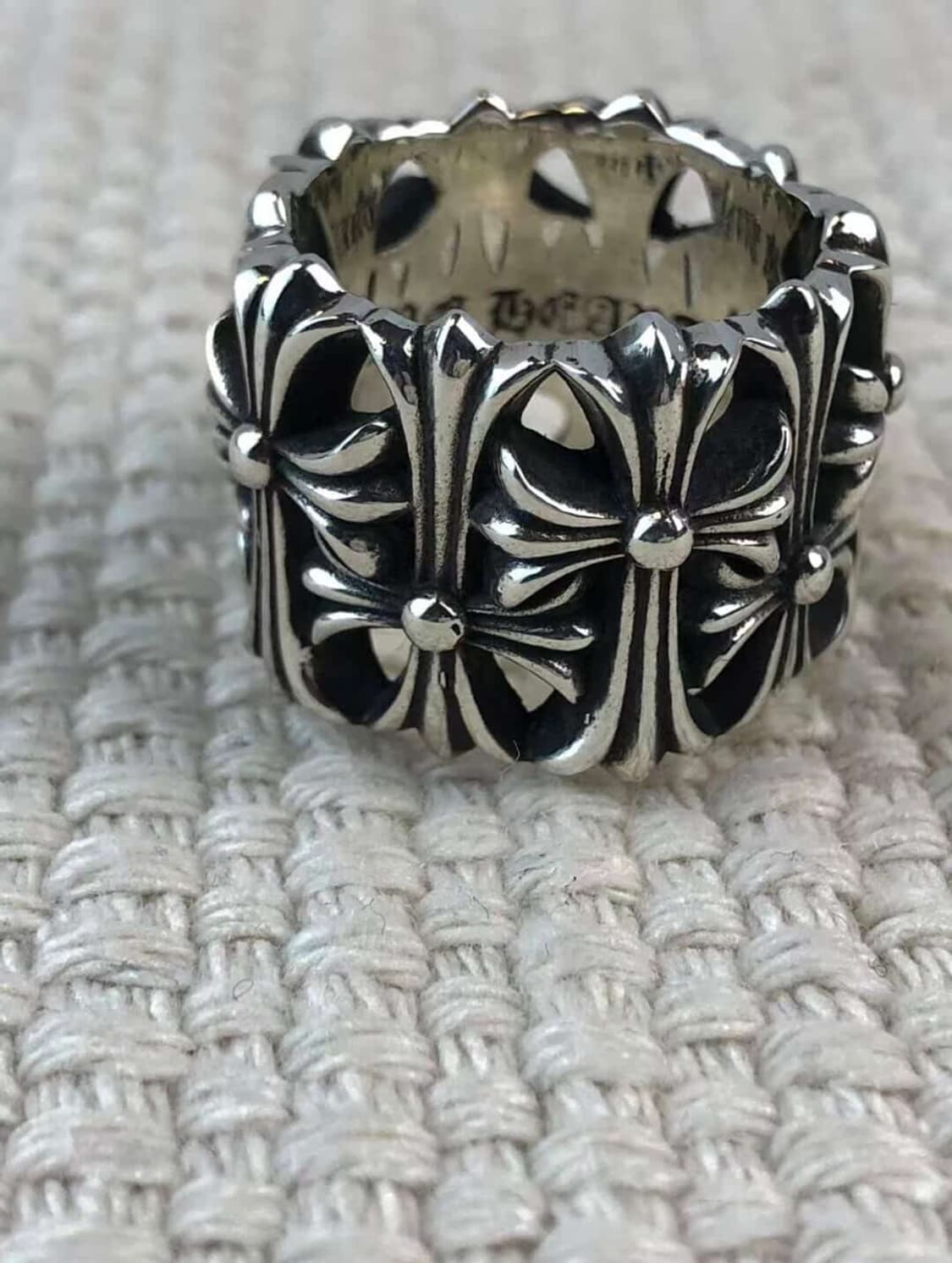 크롬하츠 세메터리 링 15-16호 상품이미지2