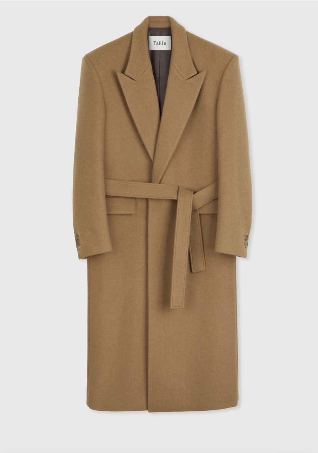 타일레 25fw /VAUBAN CONTOURED 로브 코트/ 베이지 상품이미지2