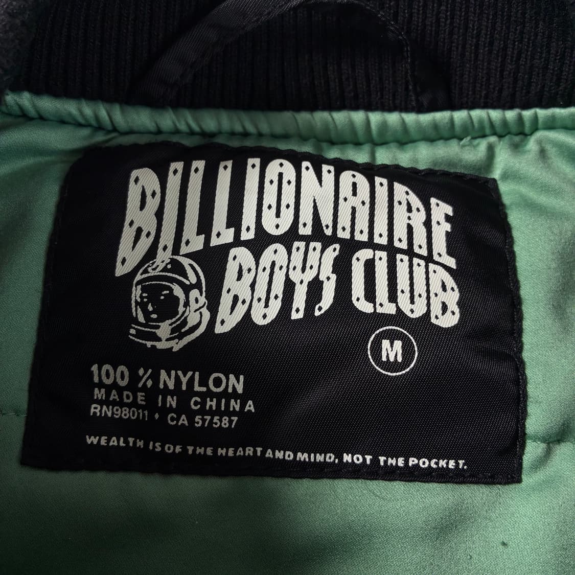 Billionaire  빌리네어보이즈클럽 나일론 플라이트 MA1 자켓   상품이미지9