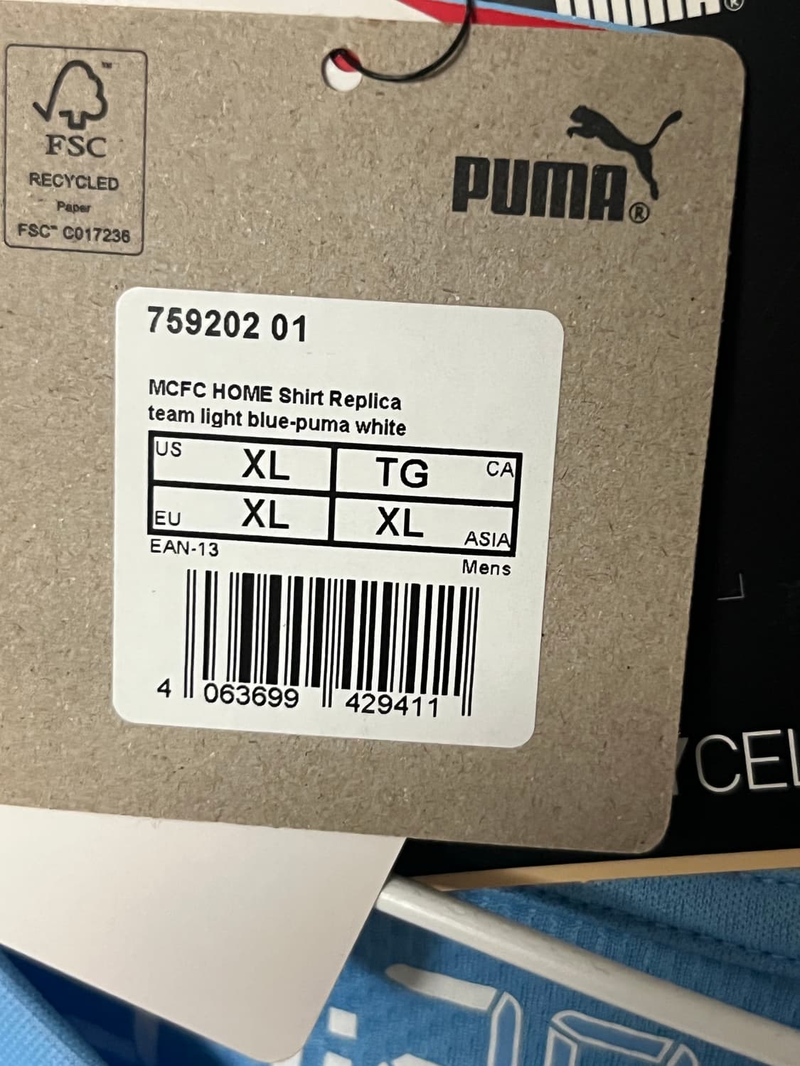 맨체스터 시티 21-22 시즌 포든 레플리카 유니폼 상품이미지3