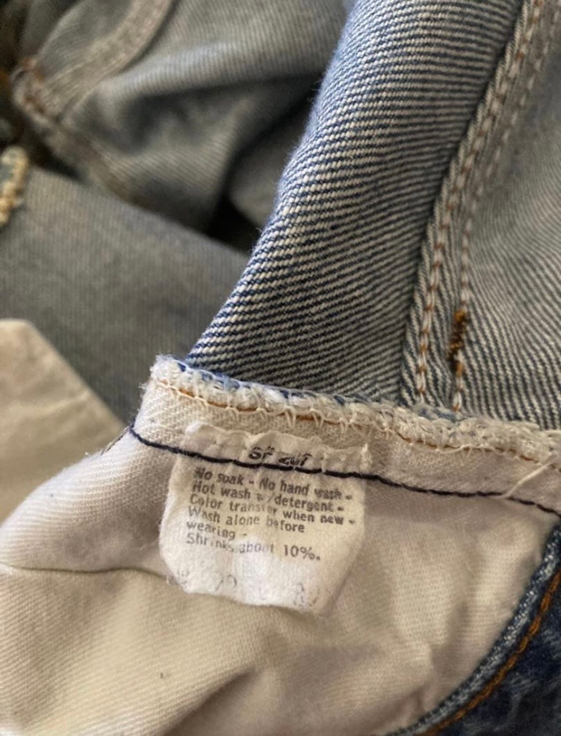 USA 80s Levi's 501 아카미미 28 상품이미지10