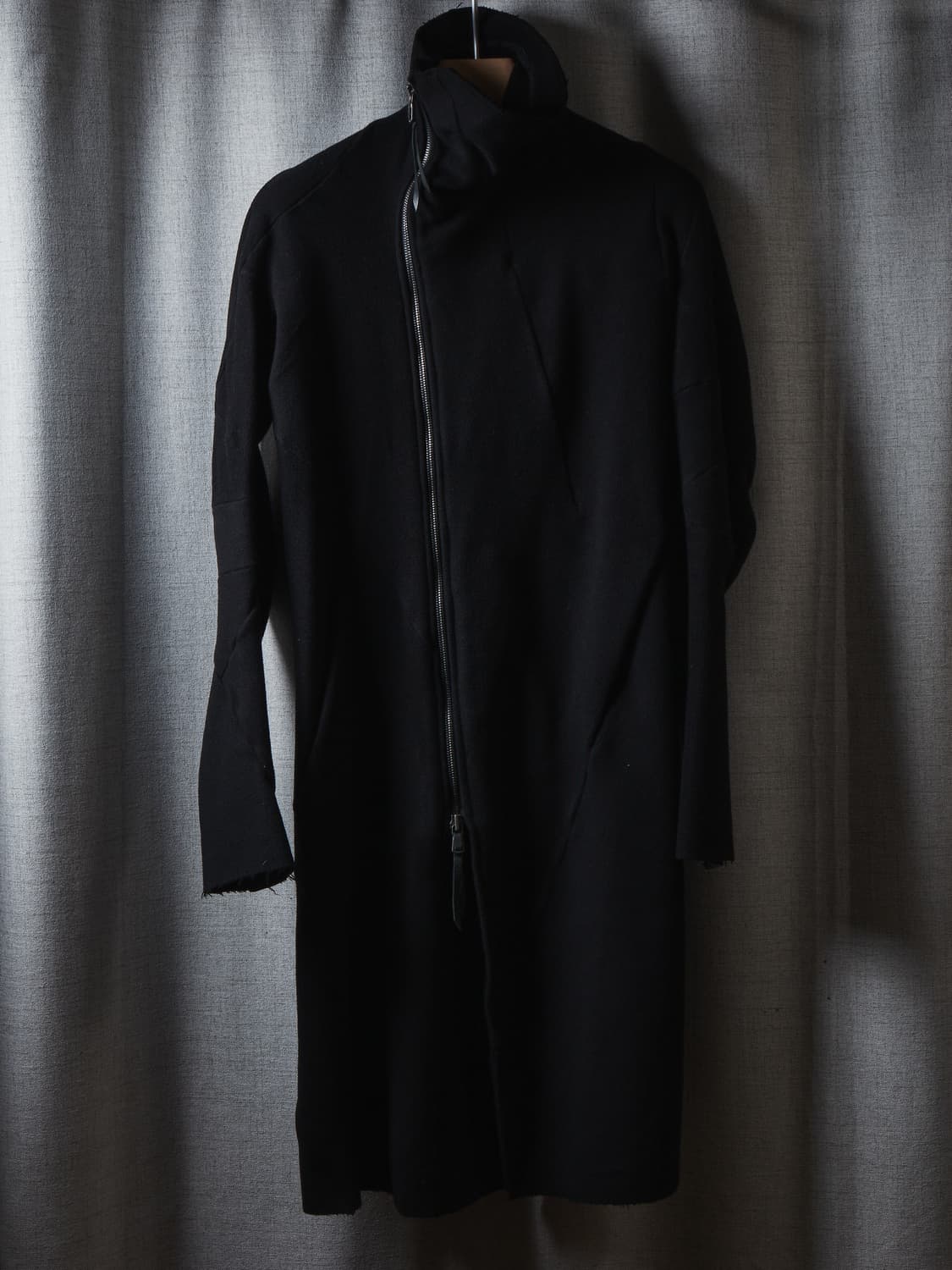 Leon emanuel blanck 버진울 하이넥 롱 코트 상품이미지2