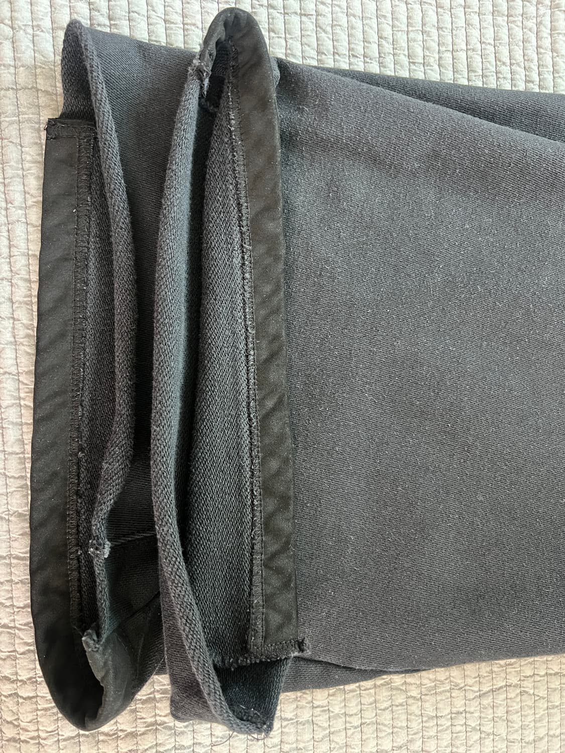 [2] 폴리테루 PE 워시드 블랙 스웻 팬츠 p.e. 상품이미지2