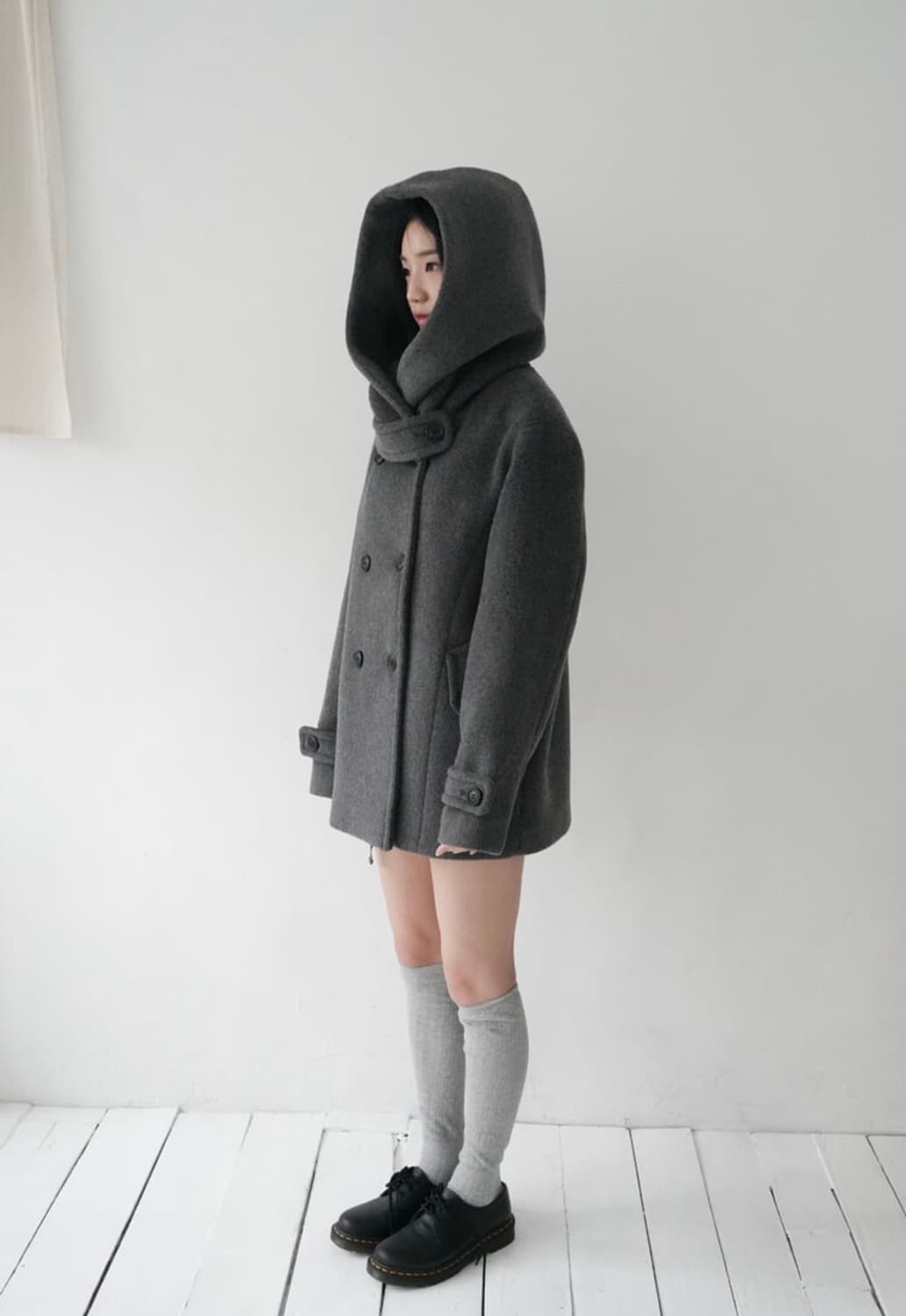 인앤양하모니 Miya coat, charcoal 상품이미지3