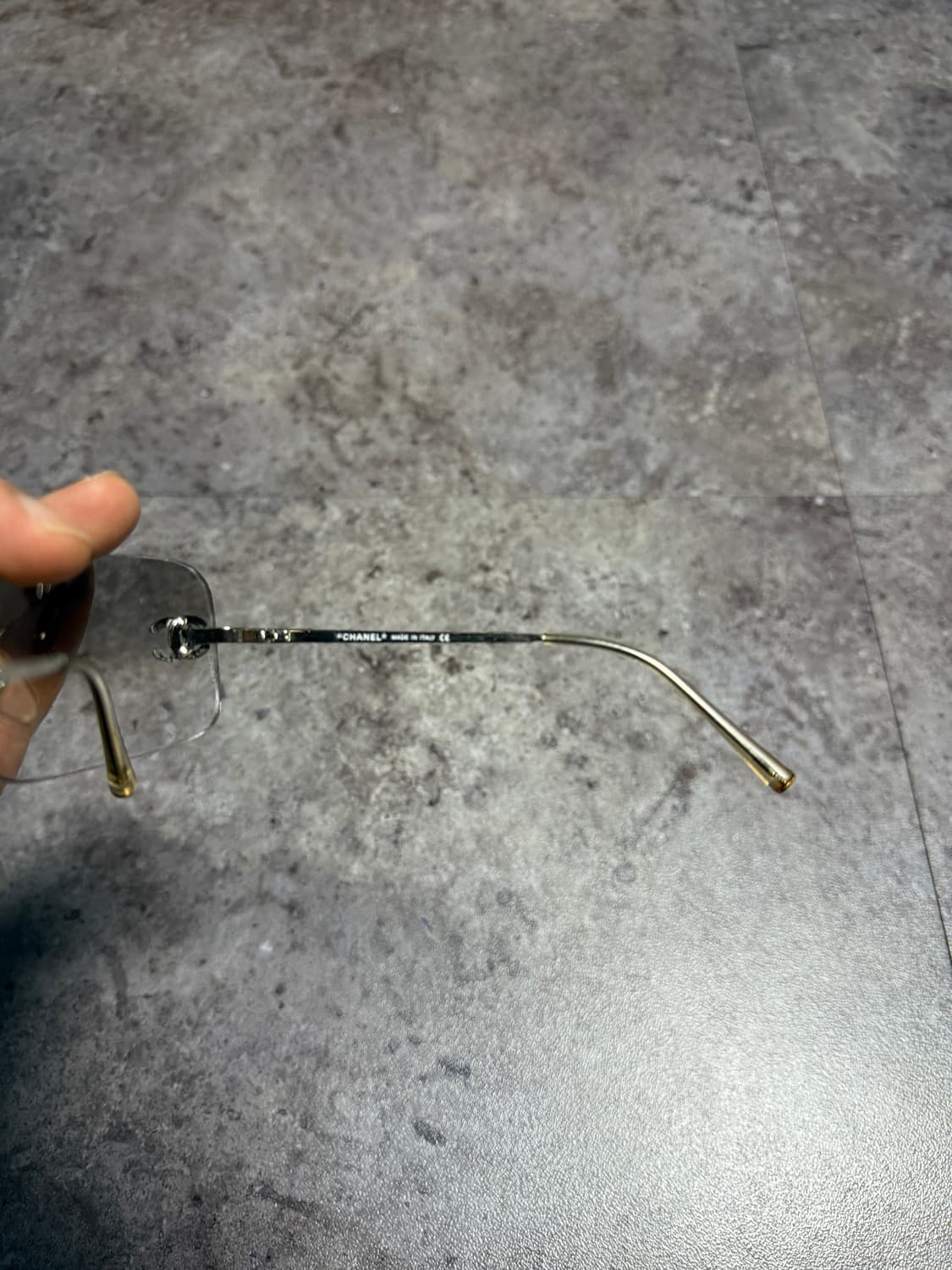 샤넬 무테 선글라스 안경 상품이미지4