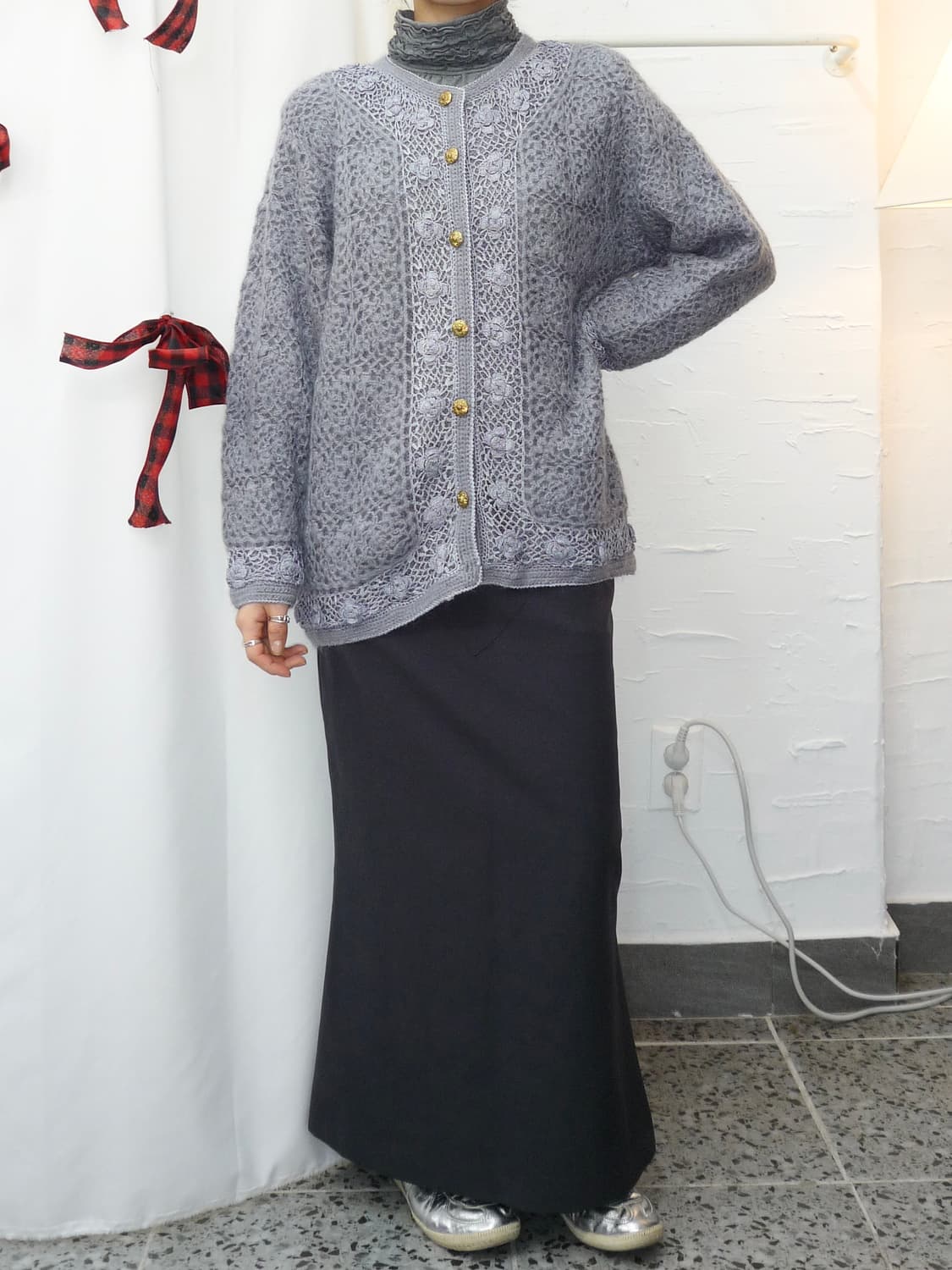 lavender cottage cardigan 상품이미지2